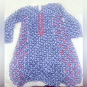 Girls Pakistani kameez, size 4-5